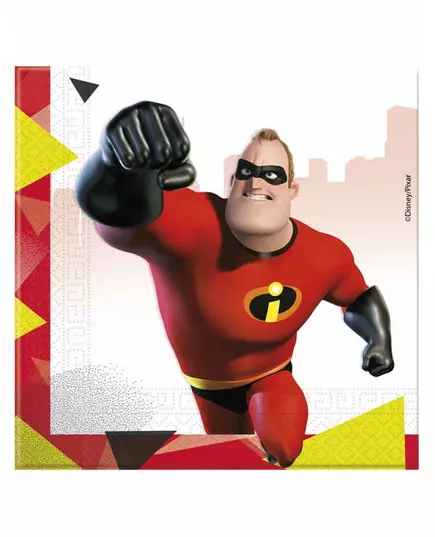 20 The Incredibles 2™ servetten
