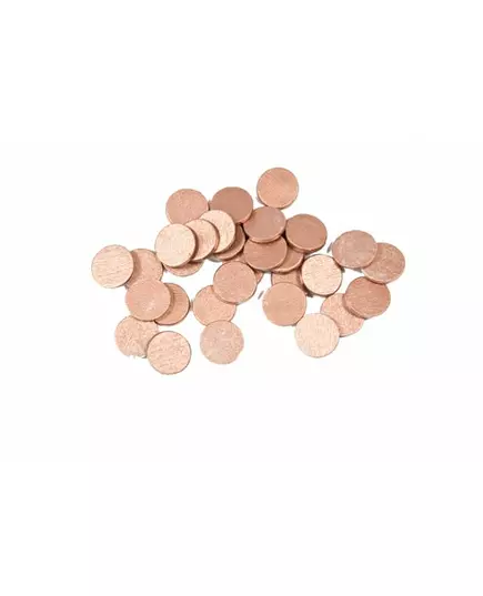Ronde roségouden tafelconfetti
