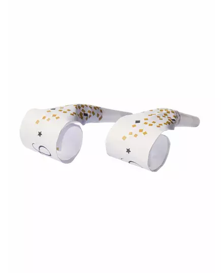 4 sans-gènes Happy new year doré 30 cm