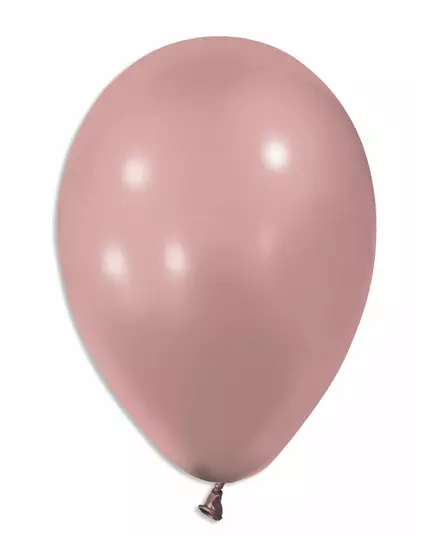 50 metallic roségouden ballonnen