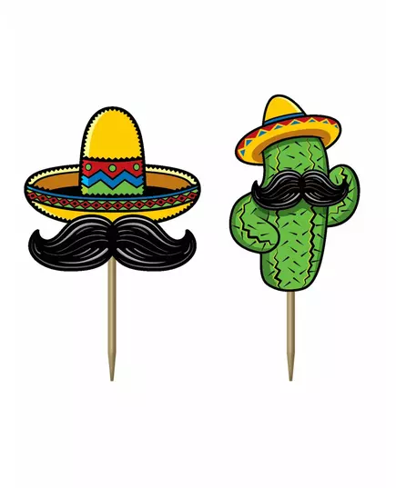 50 kartonnen Mexican Fiesta prikkers