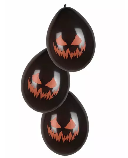 6 enge pompoen ballonnen