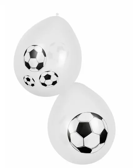 6 Ballons Foot party 25 cm