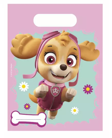 6 Stella & Everest Paw Patrol™ feestzakjes