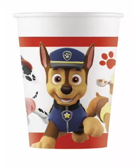 8 Paw Patrol™ bekers van karton