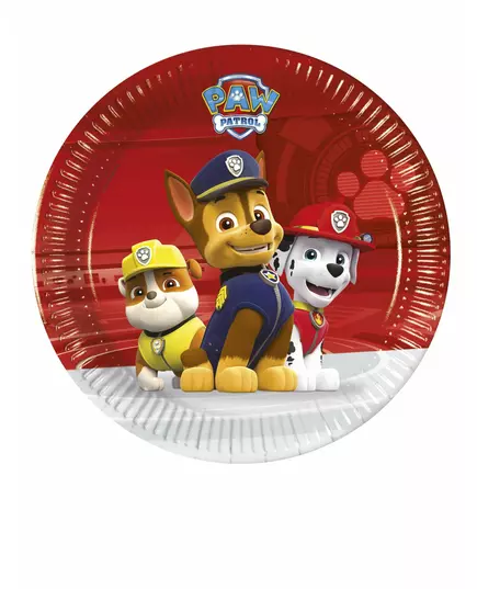 8 kleine kartonnen Paw Patrol™ bordjes