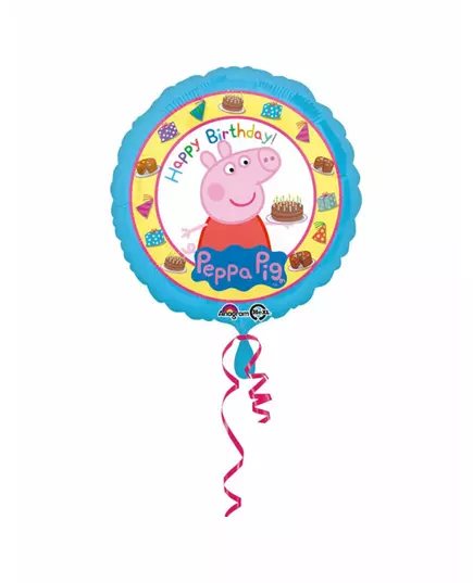Peppa Pig™ Happy birthday ballon