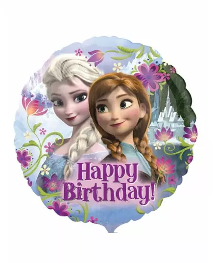 Happy Birthday ballon van Frozen™