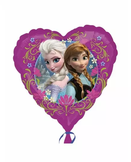 Ballon aluminium cœur La Reine des Neiges™