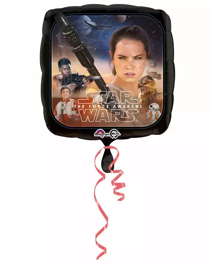 Aluminium ballon Star Wars™ vierkant