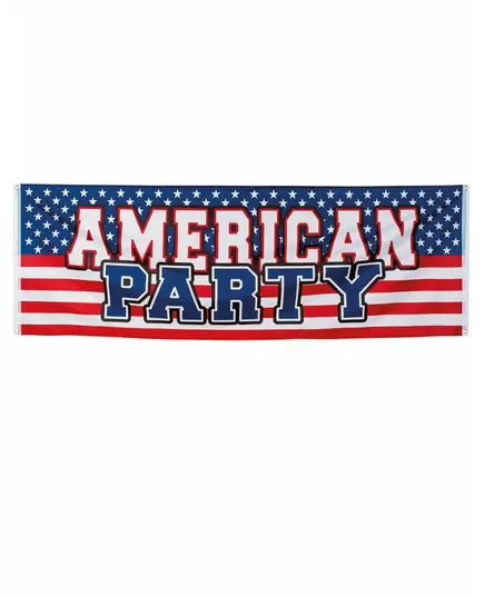 American party banner 220 x 74 cm
