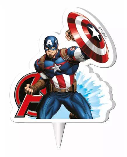 bougie d'anniversaire Captain America