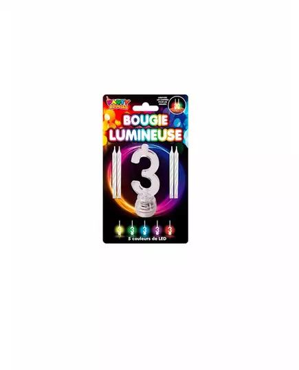 LED aantal 3 lichtkaarsen
