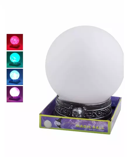 Magische bol met licht en geluid