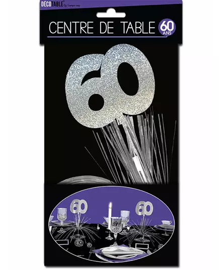 Tafeldecoratie 60 jaar