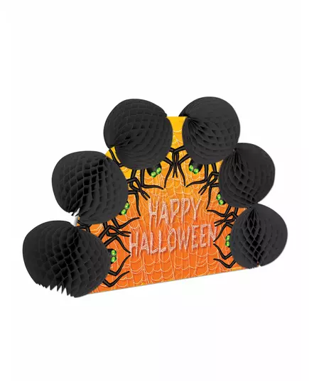 Happy Halloween spinnen tafeldecoratie