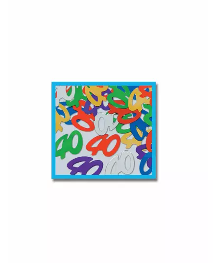 Confettis 40 ans