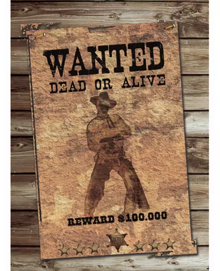 Wanted poster