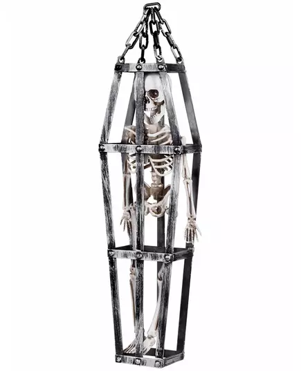 Skelet in kooi hangdecoratie