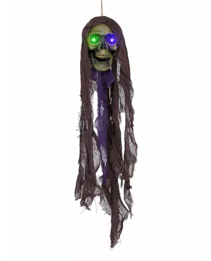Reaper hoofd met licht decoratie