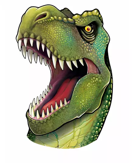 Décoration murale tête de dinosaure 86 cm