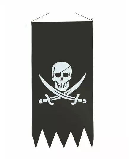 Donkere piraten vlag