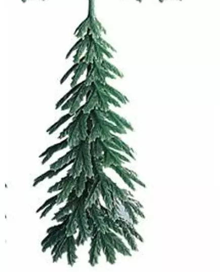 Pic décoratif Sapin plastique bûche de Noël 7 cm