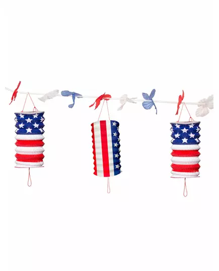 Guirlande de lampions USA 3m