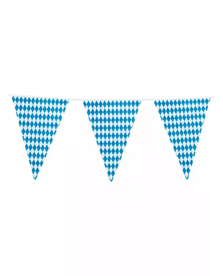 Slinger met grote vlaggetjes Bierfeest 8 meter