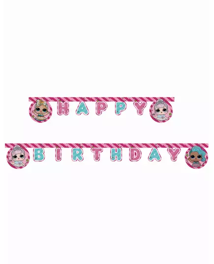 Guirlande Happy Birthday LOL™ 2 m