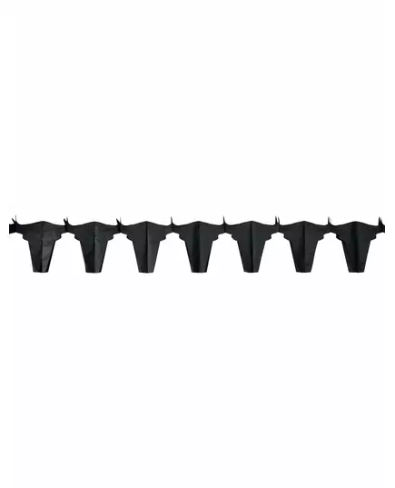 Guirlande papier ignifugé taureau noir4.5 m