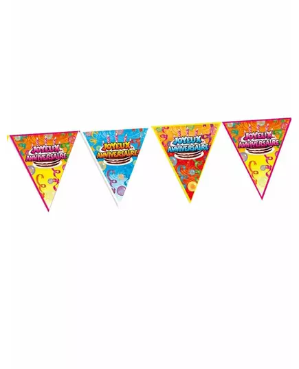 Joyeux Anniversaire verjaardag slinger