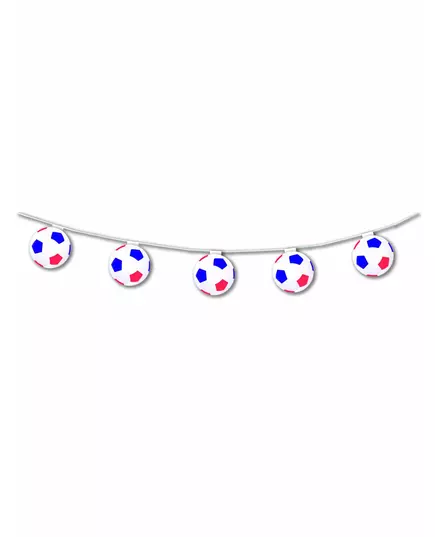 Guirlande papier ignifugé Ballons bleu blanc rouge 3m20