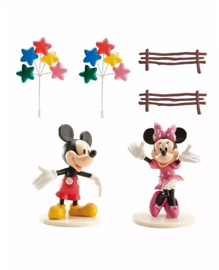 Mickey en Minnie™ taartdecoratie set