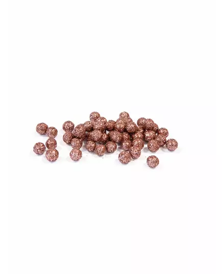 Mini boules pailletées rose gold 8 mm 10 gr
