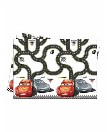 Nappe cirtuit automobile Cars 3™ 120 x 180 cm