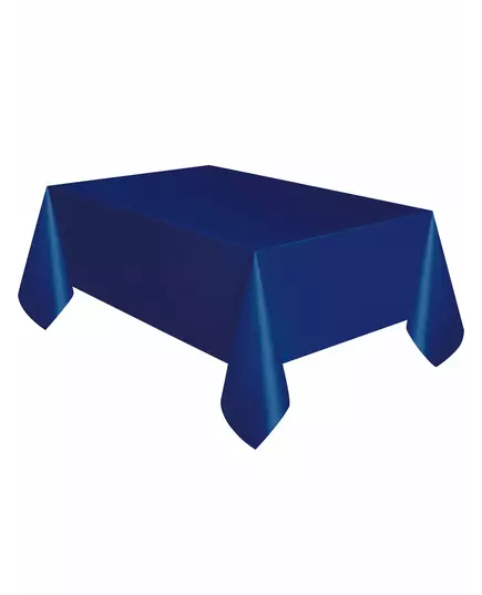 Nappe en plastique bleu marine 137 x 274 cm