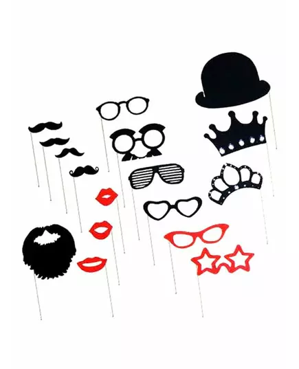 Photobooth set thema accessoires
