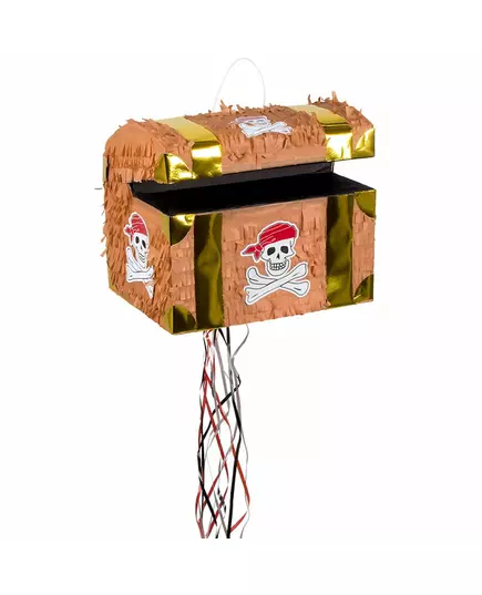 Open piraten schatkist pinata