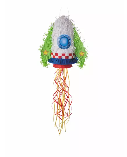 Piñata fusée 45 x 32 x 15 cm