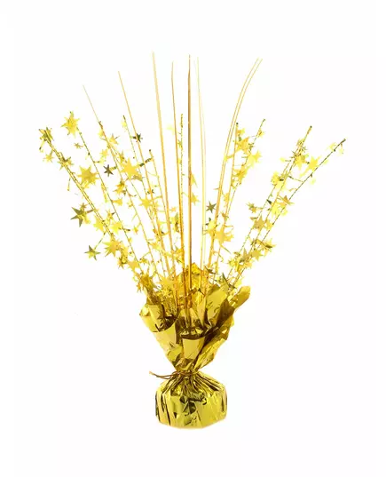 Poids pour ballon hélium étoiles or 250 gr
