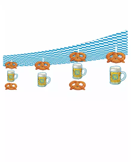 Bierfeest bier en pretzel slinger
