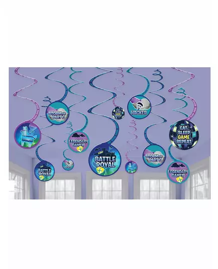 12 Battle royale spiraal hanglampen 13 cm