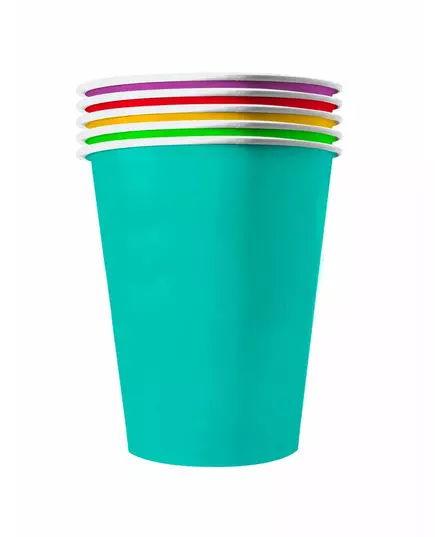 20 Gobelets américains carton recyclable Summer 53 cl