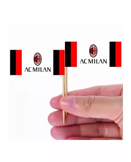 24 AC Milan™ prikkers 6,5 x 5 cm