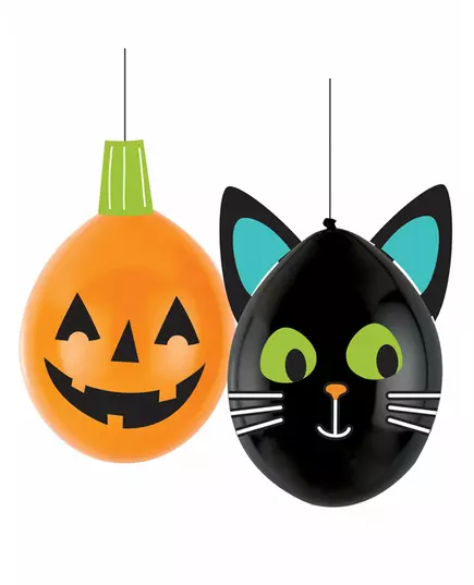 2 DIY Halloween Friends latex ballonnen 30 cm