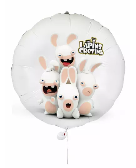 Ballon aluminium Lapins Crétins™ 40 cm