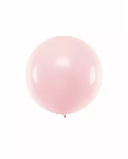 Gigantische lichtroze latex ballon 1 meter