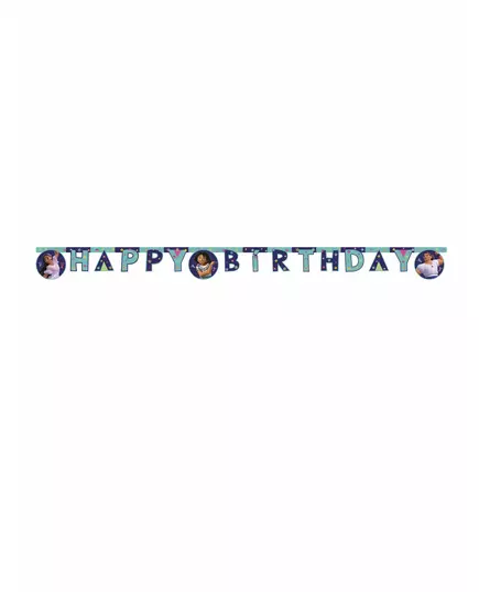 Happy Birthday vaandel van karton Encanto™ 2 m