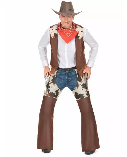 Cowboy kostuum klassiek voor heren, Maat: X-Large